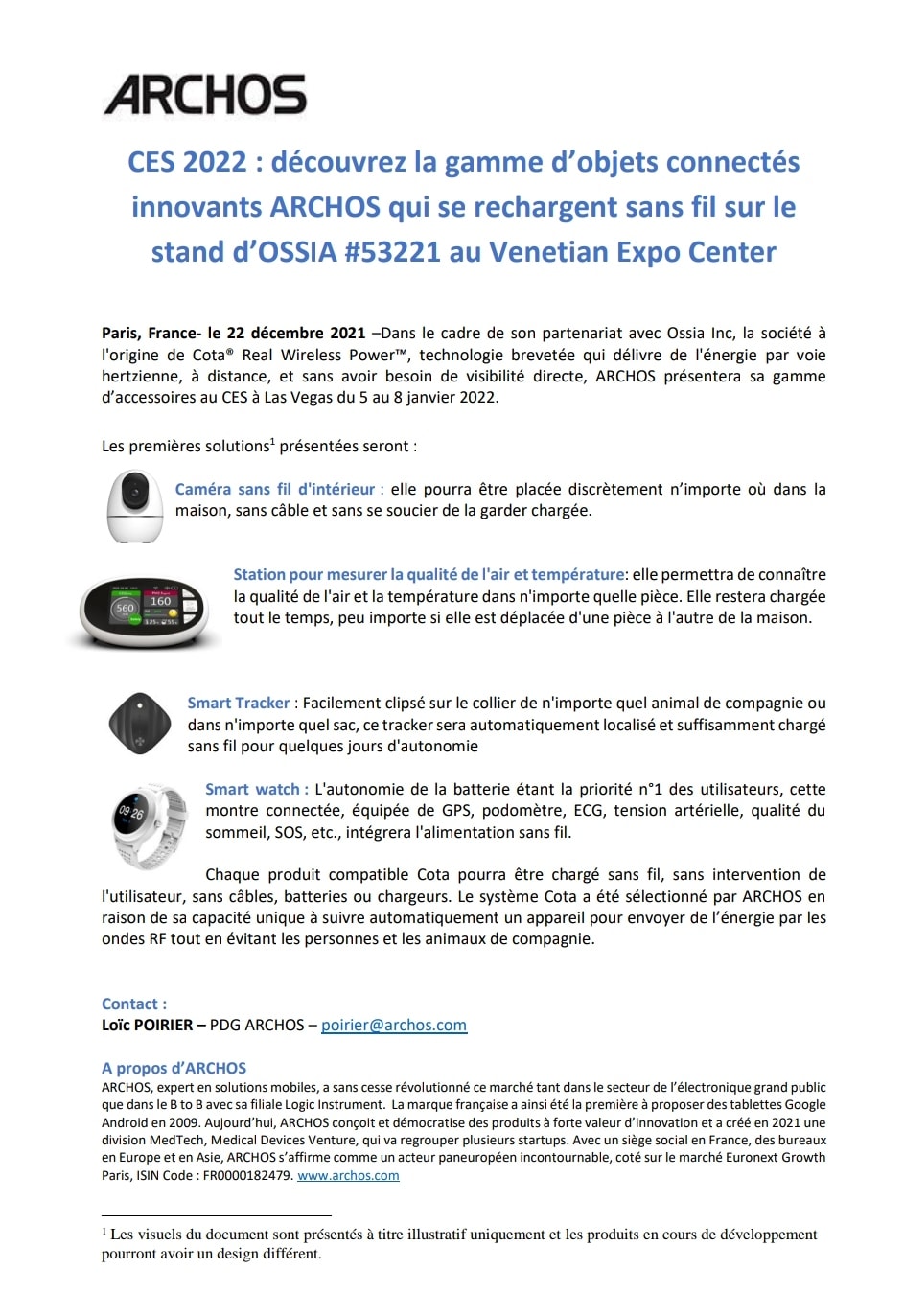 CES 2022 - OSSIA